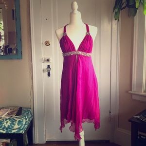 Fuschia cocktail dress NWT